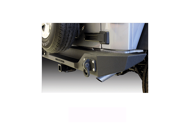 Full Sized JK Rear Jeep Bumper without Swing Away Tire