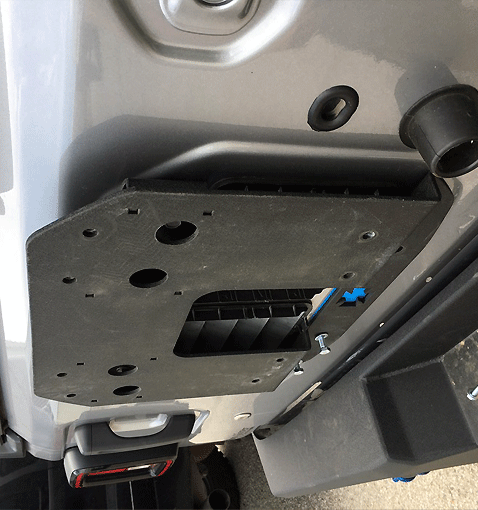 JL Spare Tire Relocation Bracket