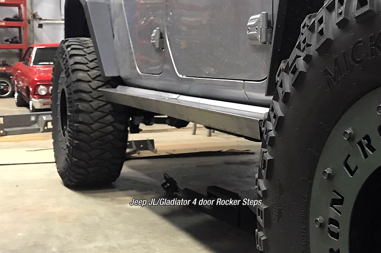 Rocker Steps for Jeep Gladiator