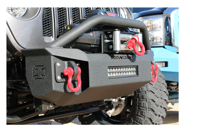 american made jeep bumpers from iron cross automotive