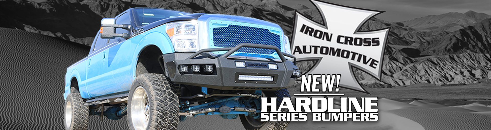 to Iron Cross Automotive! American Made Bumpers and Step Products.