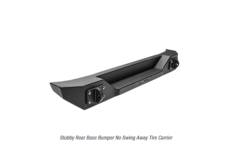 Stubby Rear Base Jeep Bumper